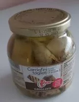 Mängden socker i Carciofini tagliati grigliati