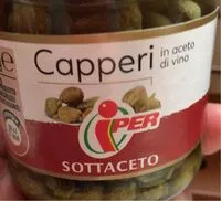 Mängden socker i Capperi in aceto di vino