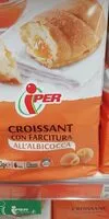Mängden socker i Croissant con farcitura all'albicocca