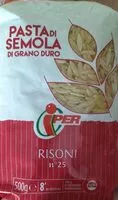 Mängden socker i Pasta di semola di grano duro