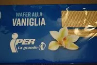 Mängden socker i Wafer alla vaniglia