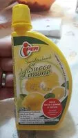Mängden socker i Succo di limone