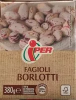 Mängden socker i Fagioli Borlotti