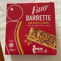 Mängden socker i Fitny barrette