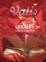 Mängden socker i Valid crackers