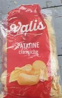 Mängden socker i Patatine classiche