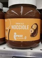 Mängden socker i Crema alle nocciole