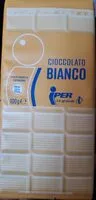 Mängden socker i Cioccolato bianco