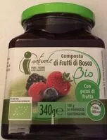 Mängden socker i Composta di frutti di bosco