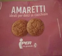 Mängden socker i Amaretti