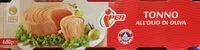 Mängden socker i Tonno all'olio d'oliva