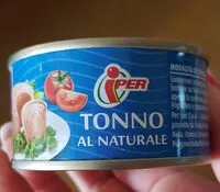 Mängden socker i Tonno al naturale