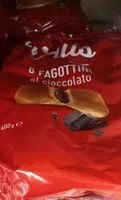 Mängden socker i Fagottini al cioccolato