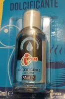 Mängden socker i Dolcificante liquido