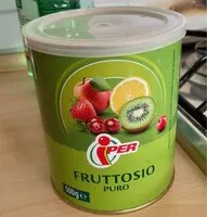 Mängden socker i Fruttosio