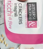 Mängden socker i Crackers integrali