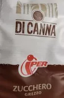 Mängden socker i Zucchero grezzo di canna