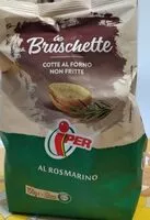 Mängden socker i Le Bruschette al  rosmarino