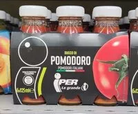 Mängden socker i Succo di Pomodoro