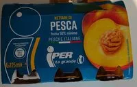 Mängden socker i Nettare di pesca