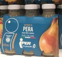 Mängden socker i Nettare di pera