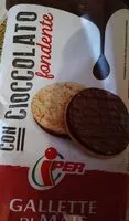 Mängden socker i Gallette di mais con cioccolato fondente