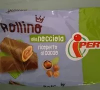 Mängden socker i Rollino alla nocciola ricoperto di cacao merendine farcite