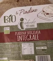 Mängden socker i Piadina sfogliata integrale