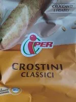 Mängden socker i Crostini Classici