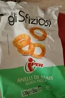 Mängden socker i Gli sfiziosi