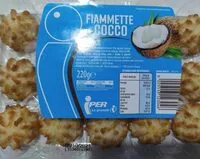 Mängden socker i Fiammette al cicco