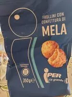 Mängden socker i Frollini di mela