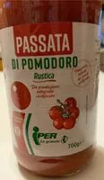 Mängden socker i Passata di pomodoro rustica
