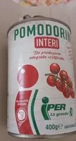 Mängden socker i Pomodori non pelati interi in succo di pomodoro