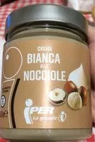 Mängden socker i Crema bianca alle nocciole