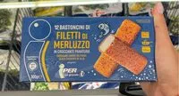 Mängden socker i Filetti di merluzzo
