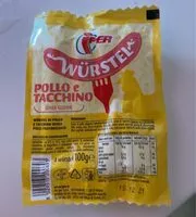 Mängden socker i würstel