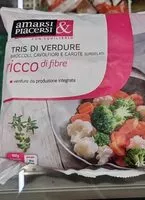 Mängden socker i Tris di verdure