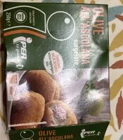 Mängden socker i Olive all’ascolana