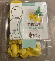 Mängden socker i Tortelloni ricotta e spinaci