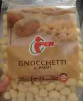 Mängden socker i Gnocchetti di patate