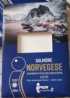 Mängden socker i Salmone Norvegese affumicato a fette