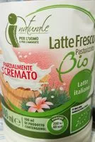 Mängden socker i Latte fresco parzialmente scremato bio