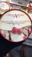 Mängden socker i Gelato al variegato all'amarena