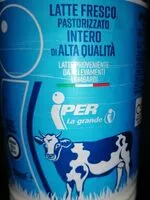 Mängden socker i Latte fresco iper