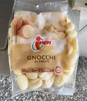 Mängden socker i Gnocchi di papate