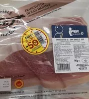 Mängden socker i Prosciutto crudo di San Daniele