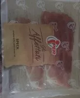 Mängden socker i Gli Affettati Speck