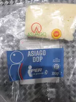 Mängden socker i formagio asiago DOP