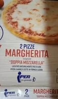Mängden socker i Margherita surgelate doppia mozzarella